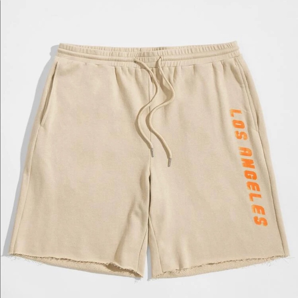 Shein Los Angeles drawstring shorts